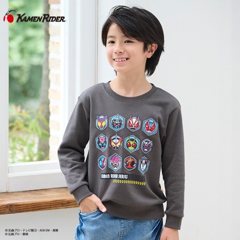 キッズ　トレーナー（110～130㎝・仮面ライダー）