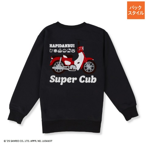 キッズ　トレーナー（120・130㎝・HONDA×HAPIDANBUI）