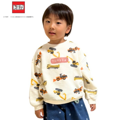 キッズ　プルオーバー（110・120cm・トミカ）