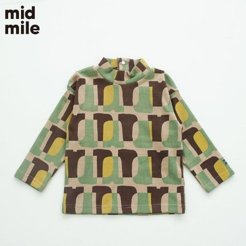 キッズ　長袖Tシャツ（110～130cm・midmile）