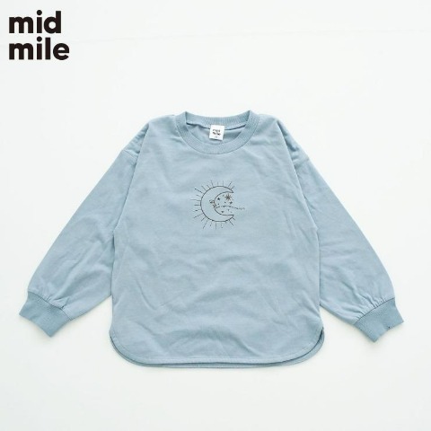 キッズ　長袖Tシャツ（110・130cm・midmile）