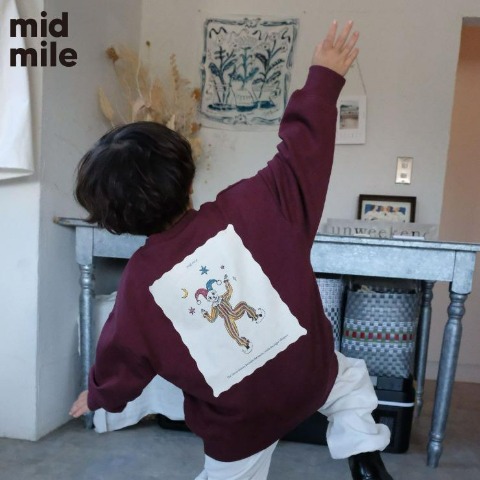 キッズ　トレーナー（110～130cm・midmile）