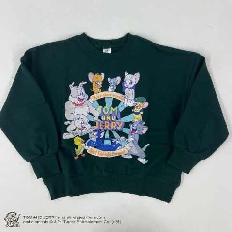 キッズ　トレーナー（120cm～130cm･TOM&JERRY）