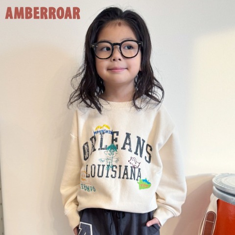 キッズ　トレーナー（110cm～130cm・AMBERROAR)