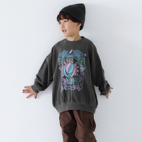 キッズ　トレーナー（110cm～130cm・GRATEFUL DEAD.）