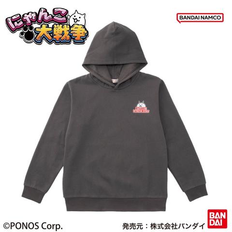 キッズ　パーカ（130cm・にゃんこ大戦争）