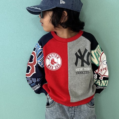 キッズ　トレーナー（110cm～130cm・MLB/チマジロ）