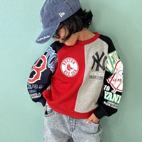 キッズ　トレーナー（110cm～130cm・MLB/チマジロ）