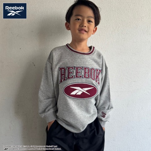 キッズ　トレーナー（110cm～130cm・Reebok/kie）