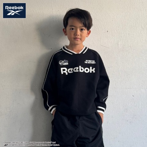 キッズ　トレーナー（110cm～130cm・Reebok/kie）