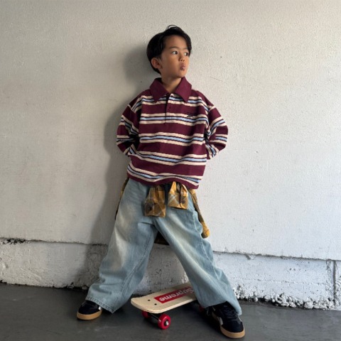 キッズ　トレーナー（110cm～130cm・Reebok/kie）
