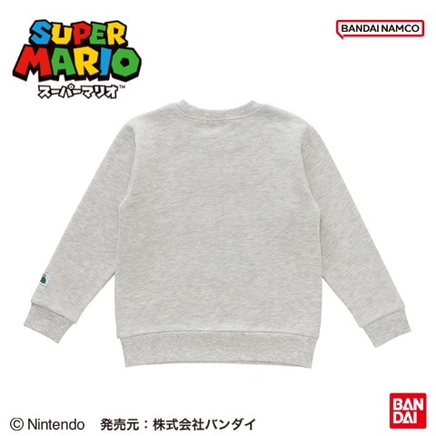 キッズ　トレーナー（120・130cm・スーパーマリオ）