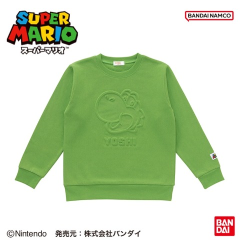 キッズ　トレーナー（120・130cm・スーパーマリオ）
