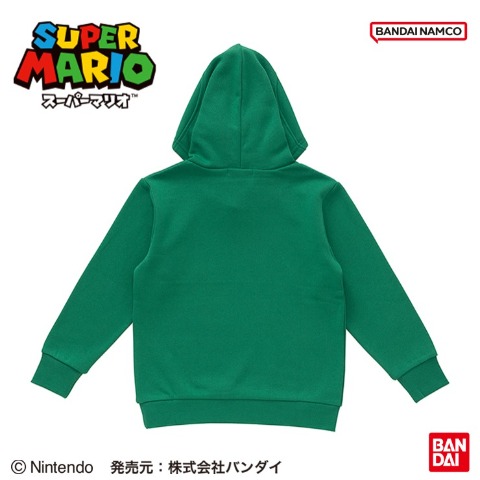 キッズ　パーカ（110～130cm・スーパーマリオ）