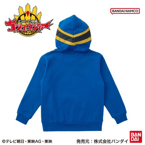 キッズ　パーカ（110cm～130cm・ゴジュウジャー）