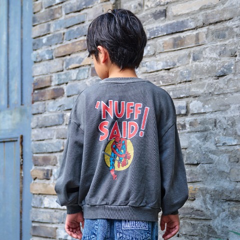 キッズ　トレーナー（110cm～130cm・LITTC FLAP!/MARVEL）