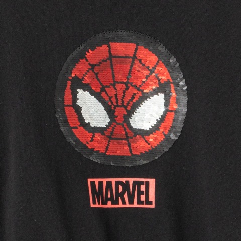 キッズ　トレーナー（110cm～130cm・LITTC FLAP!/MARVEL）