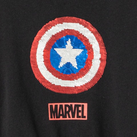 キッズ　トレーナー（110cm～130cm・LITTC FLAP!/MARVEL）