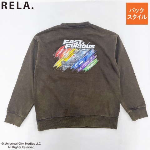 キッズ　プルオーバー（130cm・RELA. /ワイルドスピード）
