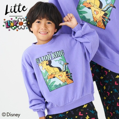 キッズ　トレーナー（110～130cm・LITTC/LINK@/Disney）