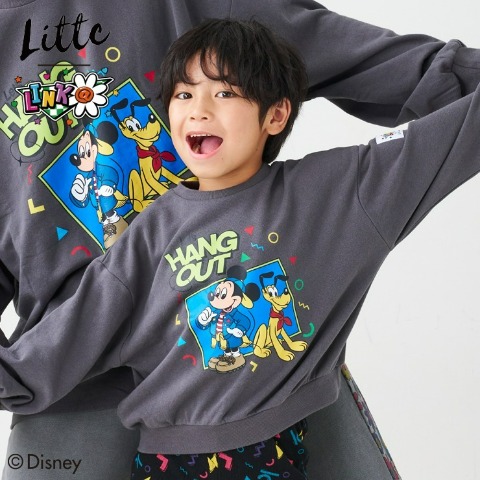 キッズ　トレーナー（110～130cm・LITTC/LINK@/Disney）