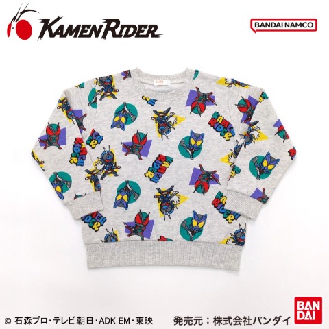 キッズ　トレーナー（110～130cm・仮面ライダー）