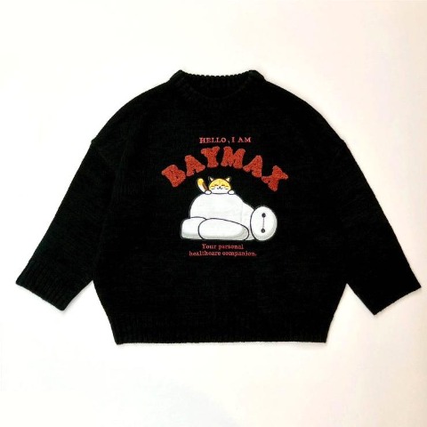 キッズ　長袖プルオーバー(120・130cm・Disney)