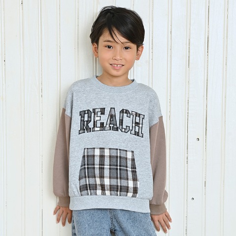 キッズ　長袖トレーナー（110～130cm・SUNNY HOUSE）