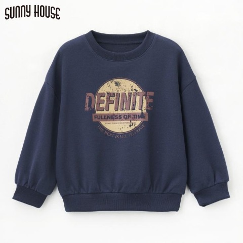 キッズ　裏起毛トレーナー(110～130cm・SUNNY HOUSE)