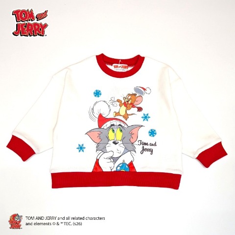キッズ　トレーナー（110cm・トムとジェリー）