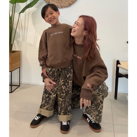 キッズ　トレーナー(110～130cm・saori）