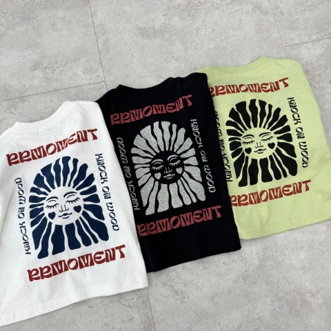 キッズ　ロングTシャツ(110～130cm・RRmoment/RINA)