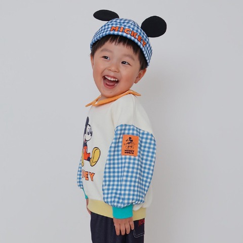 キッズ　トレーナー（110～130cm・はるぴのママ/Disney）