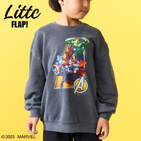 キッズ　トレーナー（110～130cm・LITTC FLAP)