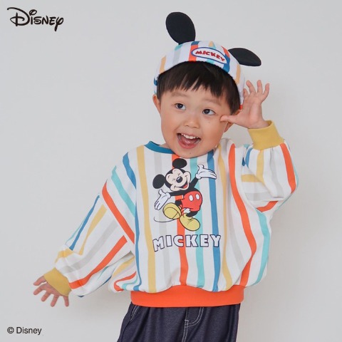 キッズ　トレーナー（110～130cm・はるぴのママ/Disney）