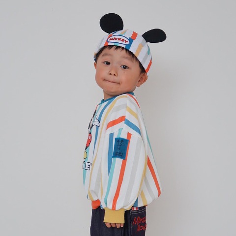 キッズ　トレーナー（110～130cm・はるぴのママ/Disney）