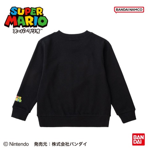 キッズ　トレーナー（110～130cm・スーパーマリオ）