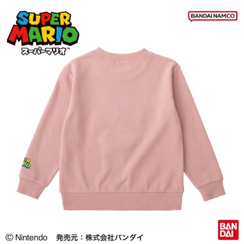 キッズ　トレーナー（110～130cm・スーパーマリオ）