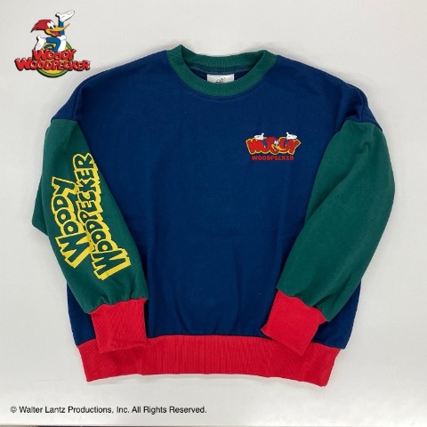 キッズ　トレーナー（110～130cm・ウッディー・ウッドペッカー）