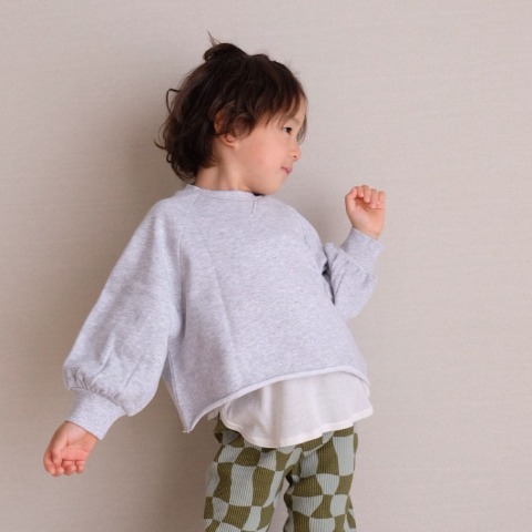 キッズ　トレーナー（110～130cm・midmile/むくぞー）