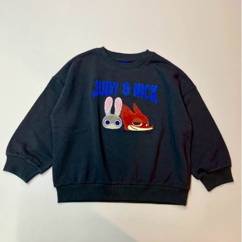 キッズ　長袖トレーナー（110～130cm・SUNNY HOUSE/Disney）