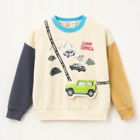 キッズ　プルオーバー　（110・120cm・トミカ×LOGOS DAYS）