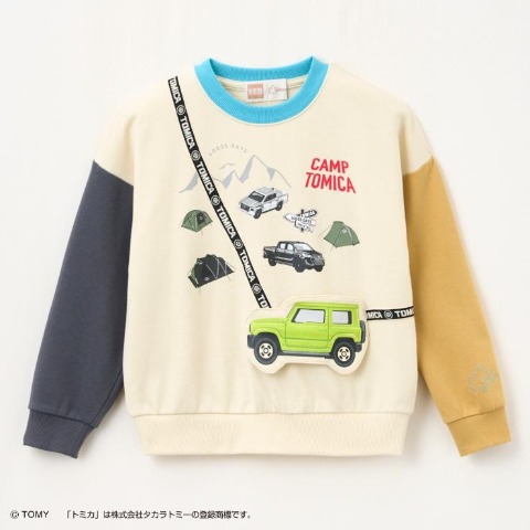 キッズ　プルオーバー　（110・120cm・トミカ×LOGOS DAYS）