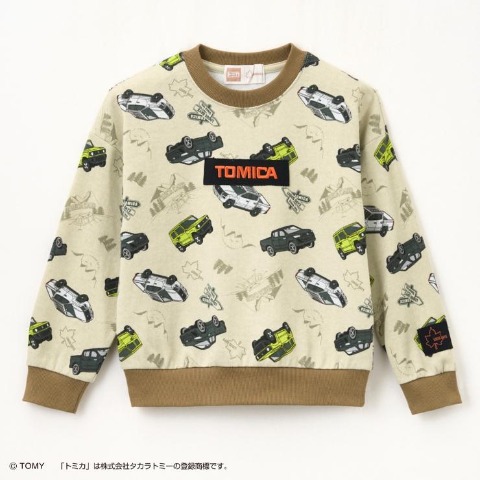 キッズ　プルオーバー　（110・120cm・トミカ×LOGOS DAYS）
