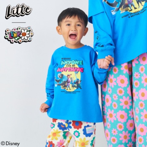 キッズ　Tシャツ（110～130cm・LITTC/LINK@/Disney）