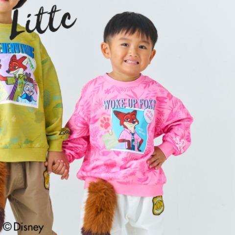 キッズ　トレーナー（110～130cm・LITTC/Disney）