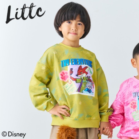 キッズ　トレーナー（110～130cm・LITTC/Disney）
