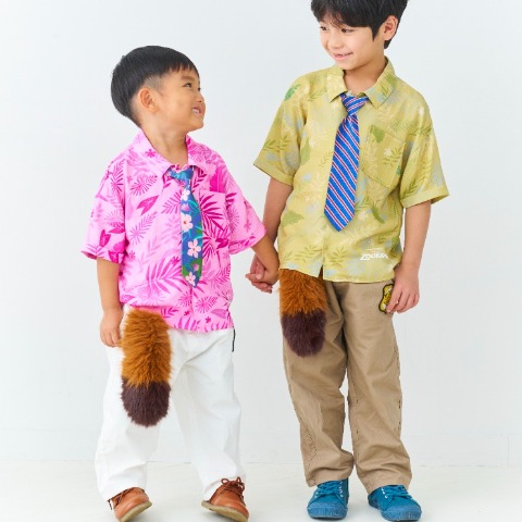 キッズ　シャツ（110～130cm・LITTC/Disney）