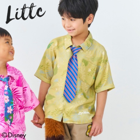 キッズ　シャツ（110～130cm・LITTC/Disney）