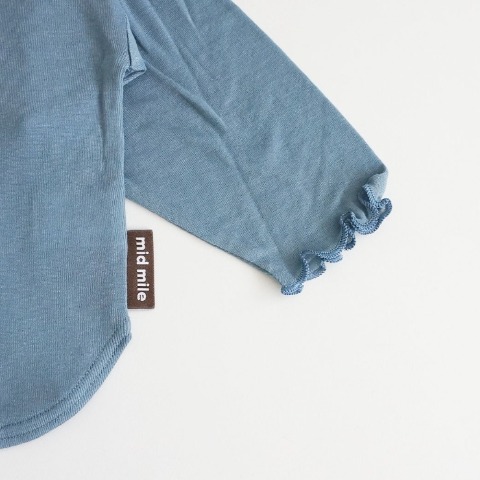 キッズ　長袖Tシャツ（110～130cm・midmile/むくぞー）